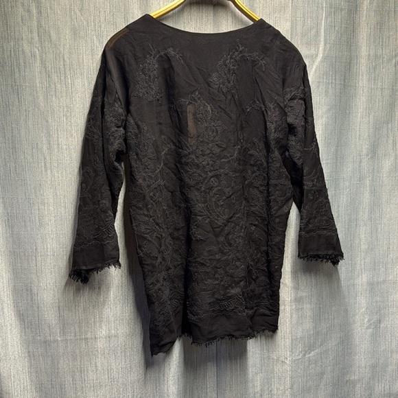 Katie May Button Down Shirt with Long Sleeves size small NWT - Picture 7 of 8